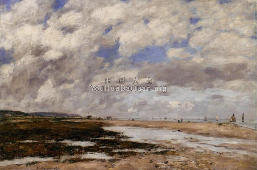 The Beach, Deauville - 尤金·布丹